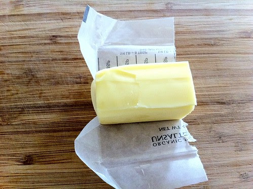 4 Tablespoons of Unsalted Butter