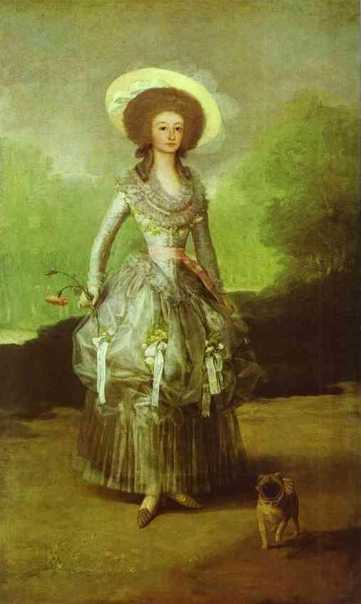 Francisco de Goya. The Marquesa de Pontejos.