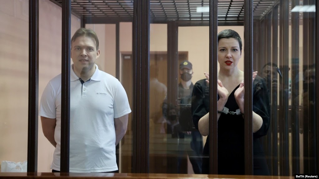 Finance, Economics, Globus, Brokers, Banks, Collateral-Oriano Mattei: MINSK  -- Two leading Belarusian opposition figures, Maryya Kalesnikava and Maksim  Znak, have been handed lengthy prison sentences on conspiracy charges the  United States has