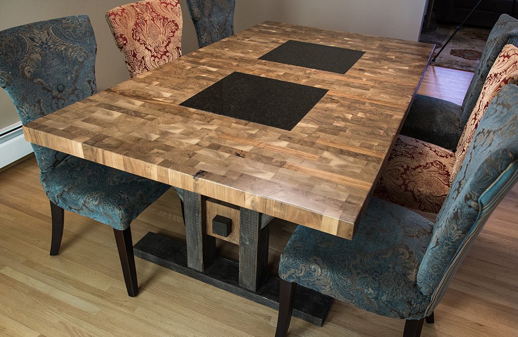 Custom Furniture Regina: Butcher Block Style Dining Table FineWoodworking Custom Furniture Regina: Butcher Block Style Dining Table FineWoodworking
