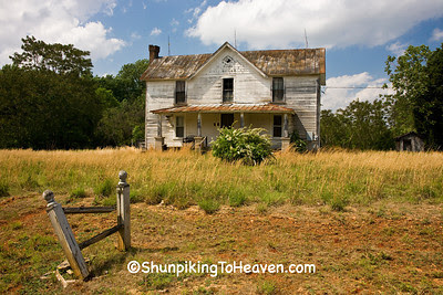 Old Farmhouse, Alamance County, North Carolina
