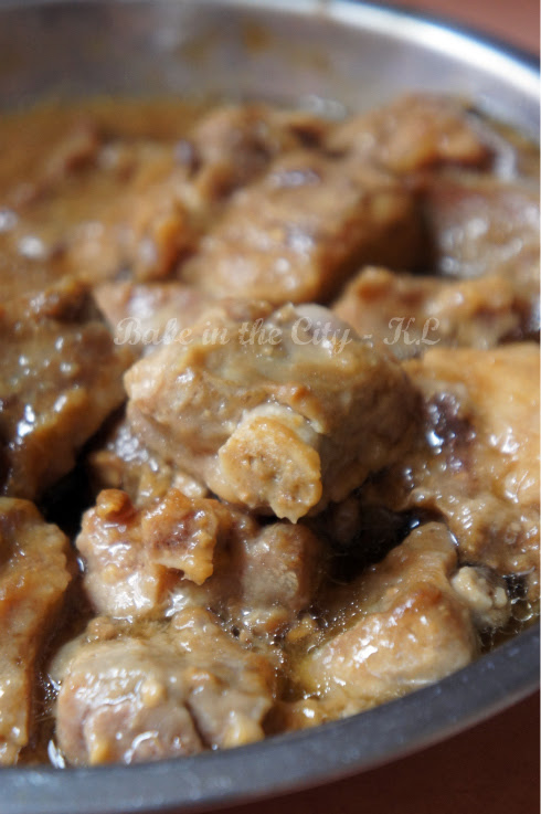 Steamed Pork Ribs in Bean and Sour Plum Sauce