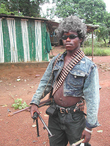 Nigerian militia marijuana gangster gangsta Kalashnikov ak47 2