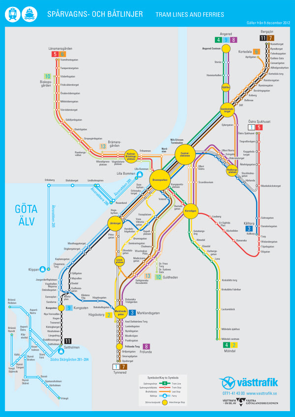 Spårvagn Göteborg Karta | Karta
