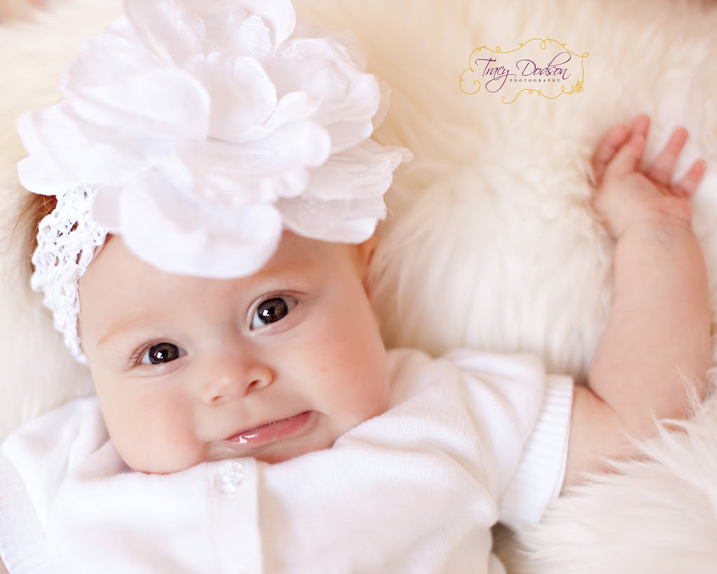 4 Month Baby Portrait | Tracy Dodson Photography