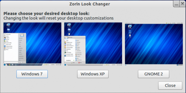 Zorin OS 6 Core Look Changer