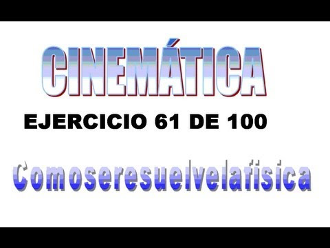 El Blog Del Profe Alex Cinematica Problemas Resueltos