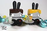 The Jelly Empire's "Playbot Bunnies" and "Steampunk Gentlebots" for MoCCA ArtsFest!