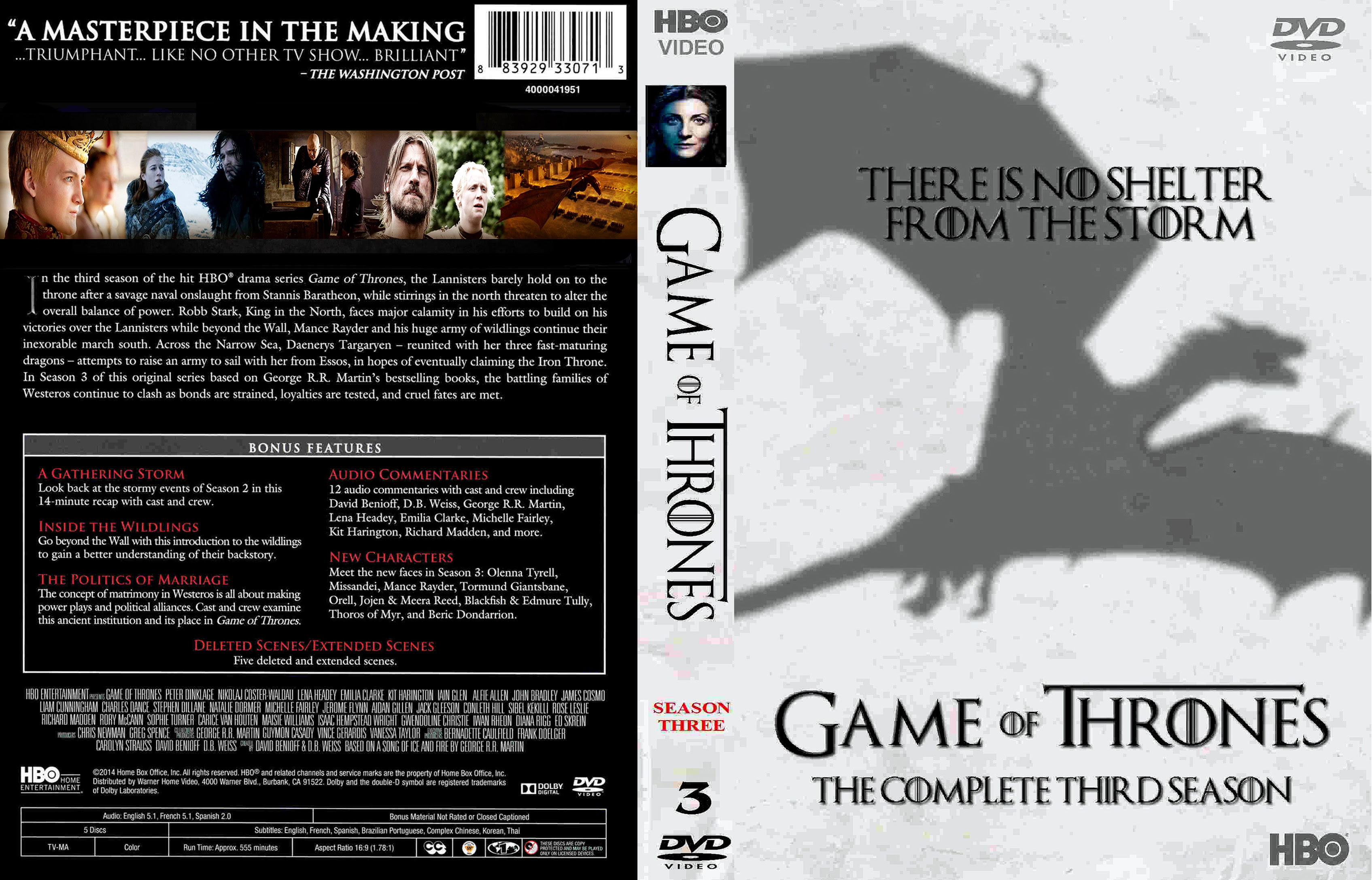 Game Of Thrones Wiki: Game Of Thrones Season 1 Dvd Label