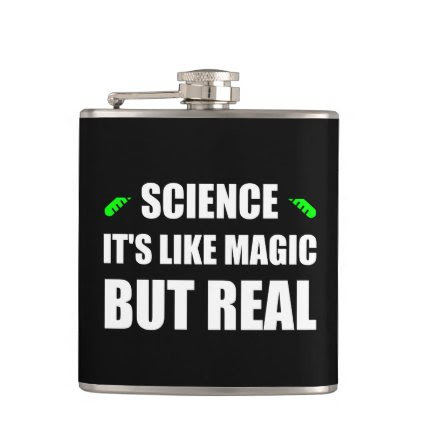 Science Like Magic But Real Flask