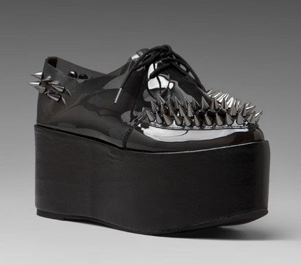Jeffrey-Campbell-Stinger-Platform-Creeper-spike-in-Black-Made-with-premium-leather-German-sole-Lace-front