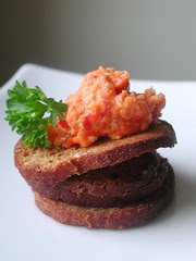 Roasted Red Pepper Hummus