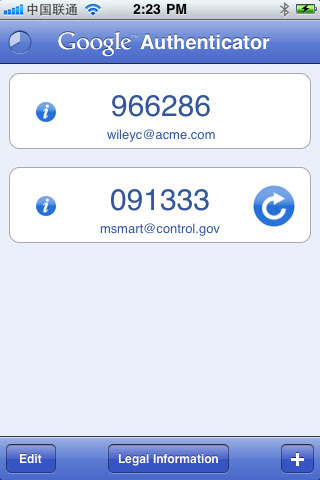 谷歌验证:Google Authenticator