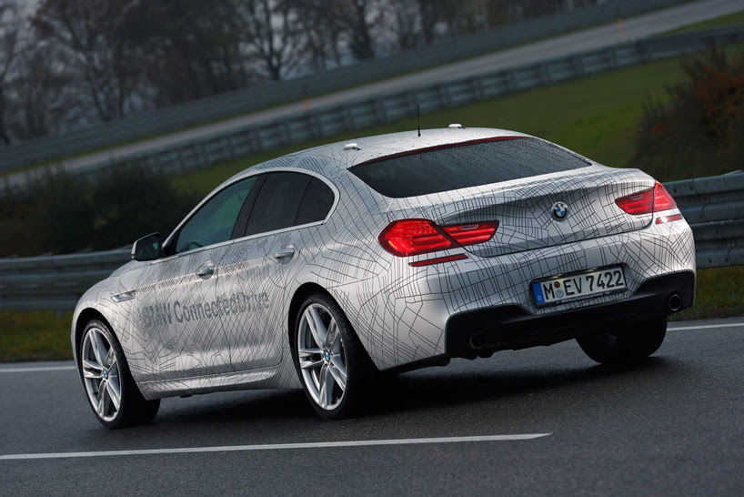 self-driving BMW 2 series and 6 series at CES 2014