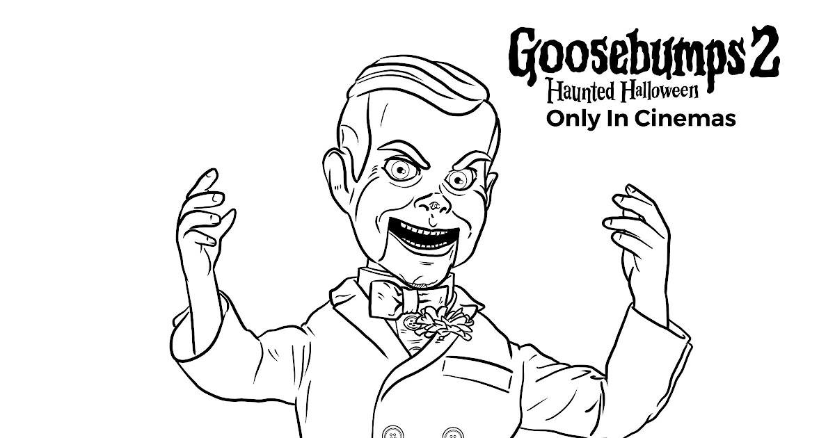 98 TUTORIAL GOOSEBUMPS 2 HAUNTED HALLOWEEN COLORING