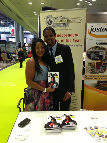 Author Landau and his lovely wife