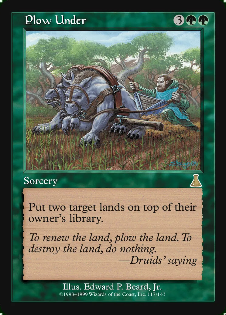 Plow Under