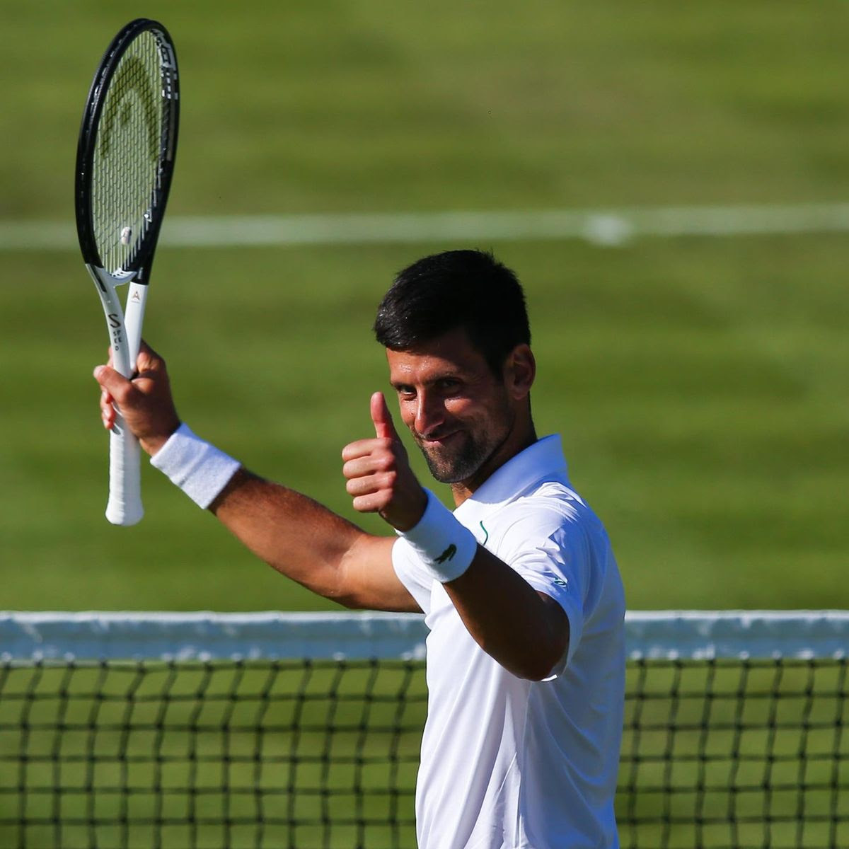 Wimbledon-Novum: Novak Djokovic, Rafael Nadal, Matteo Berrettini und Marin Cilic trainieren auf Centre Court
