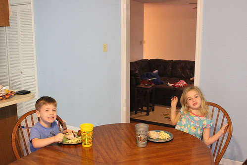 Eating Breakfast