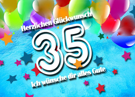Elegant Glückwünsche Zum 35 Geburtstag zitate geburtstag