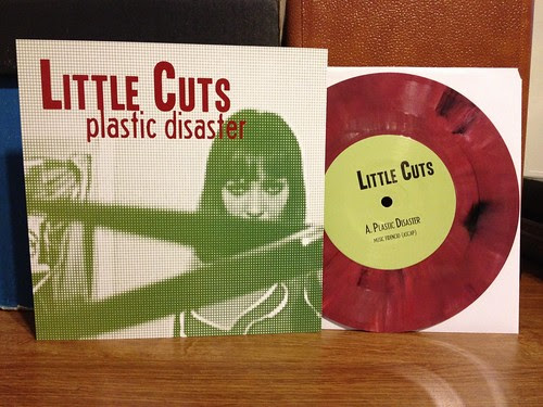 Little Cuts - Plastic Disaster 7" - Red Vinyl by Tim PopKid