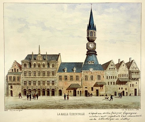 La Halle Échevinale (Lille Ancien Monumental) 1893
