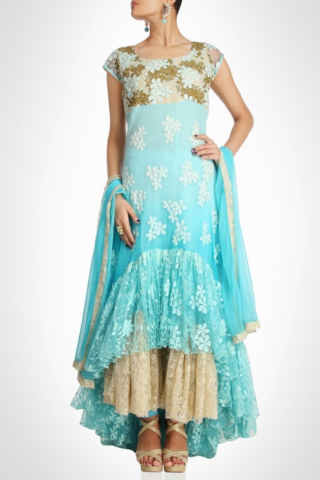 ankle length frocks