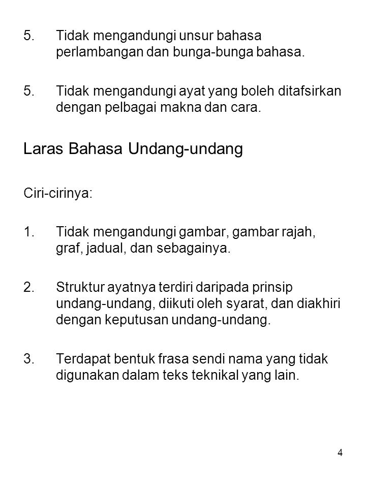 Contoh Frasa Dalam Undang-undang - Eontoh