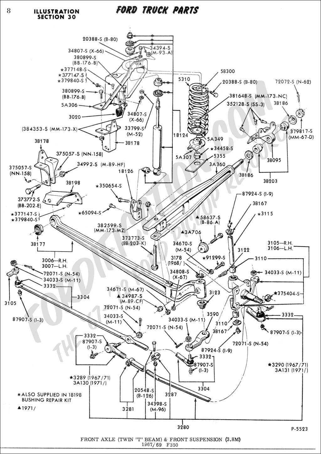 Ford F350 Front Axle Schematic