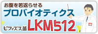 ビフィズス菌LKM512 ヨーグルト