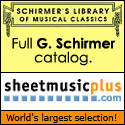 Find G. Schirmer editions at Sheet Music Plus