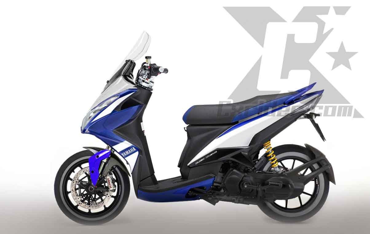 Koleksi 52 Modifikasi Motor Yamaha Aerox 125 Terbaru Dan Terkeren