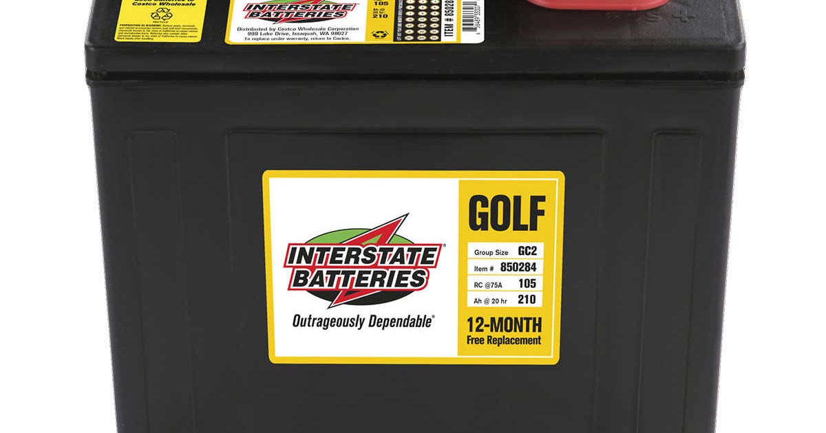 Golf Cart Batteries 6 Volt Sportspring