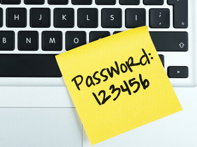 That's the worst password, according to SplashData. It's probably also a bad idea to leave it on your keyboard.