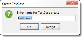 Create TestCase