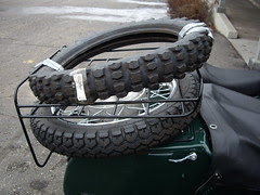 knobby tire for the ural