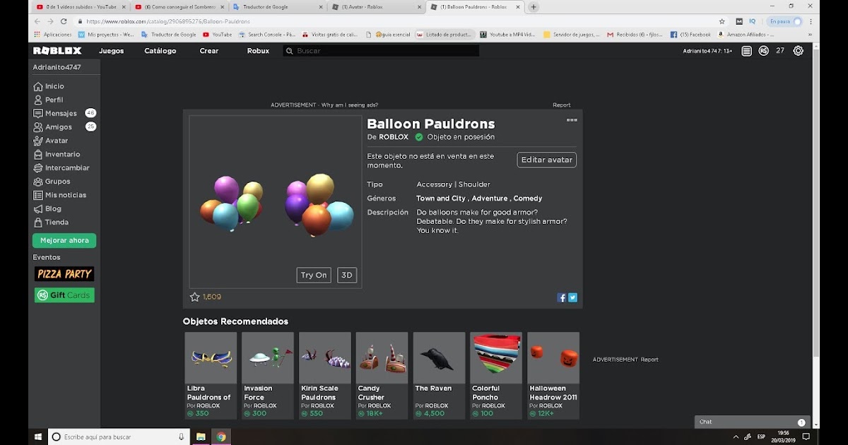 How To Get The Balloon Pauldrons In Roblox Roblox Codes Memes
