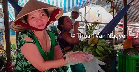 Vietnam || Thanh Binh Rural Market || Dong Thap Province