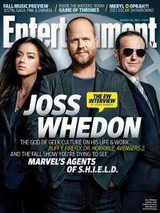 Joss Whedon, Marvel’s Agents of S.H.I.E.L.D. Cover Entertainment Weekly