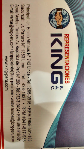 Representaciones King S.A.C. - Lima
