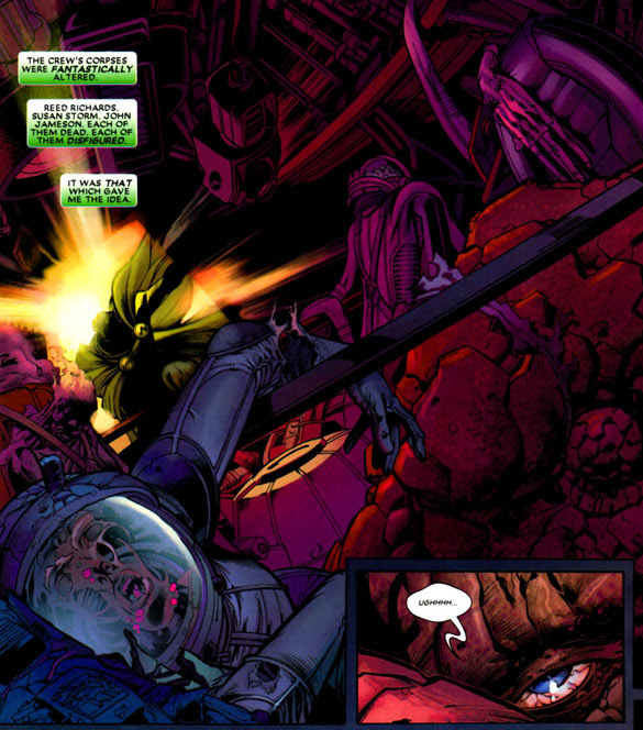 'I've got a GALACTUS sized-headache. Death of the FF