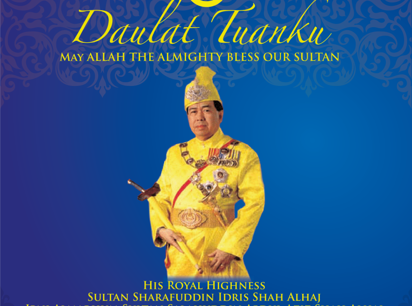 Sultan Of Selangor Birthday 2019 Author On B