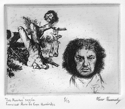 "Los Muertos" según Francisco Marco de Goya Hernandez