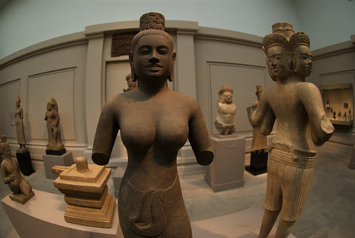Cambodian sculpture at the Met
