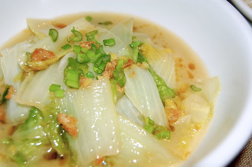 White-cooked Chinese Cabbage