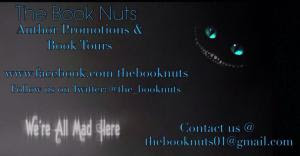 the book nuts author promotions graphic
