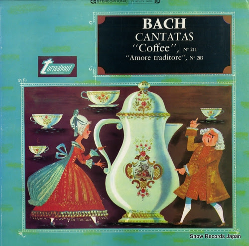 ルドルフ・エヴァーハルト bach; cantatas "coffee" "amore traditore"