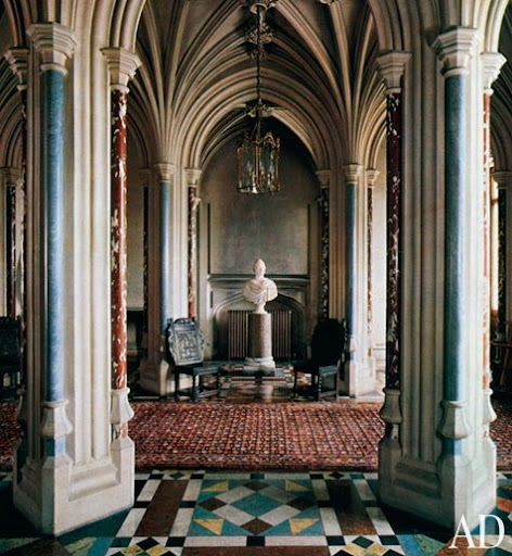 mysterious Highclere Castle interior