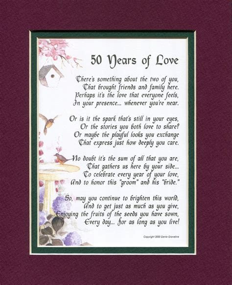 Nicholas-sanchez: poem for grandparents 50th wedding anniversary
