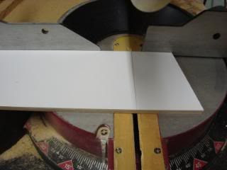 cutting the sides